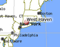 West Haven map