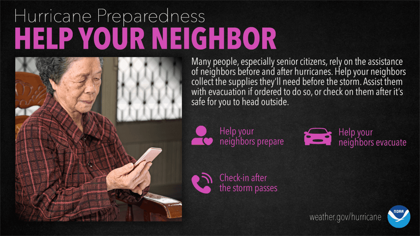 Hurricane Preparedness Help Your Neighbor (Small)