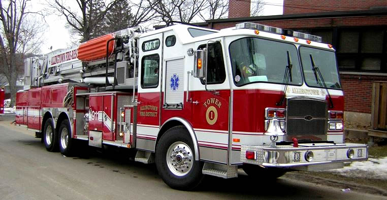 Allingtown Fire Department Tower Ladder Apparatus