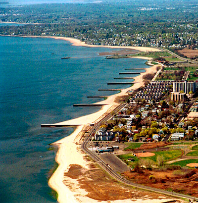 Arial Photo of the Beach