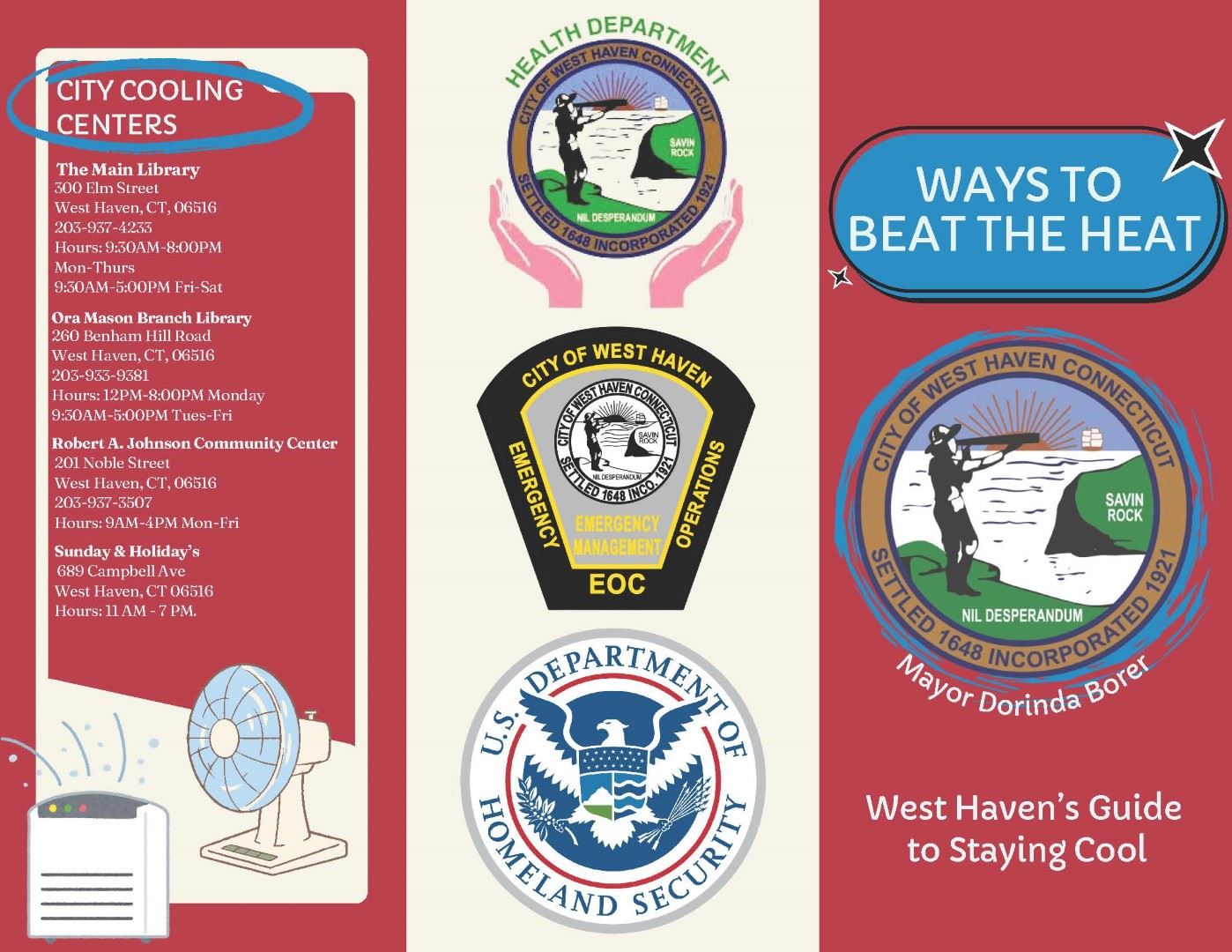 Ways to Beat the Heat Pamphlet 1 (Large)